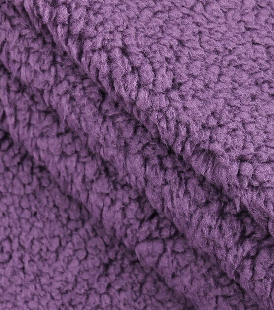 Solid Faux Fur Sherpa Fabric, , hi-res, image 34