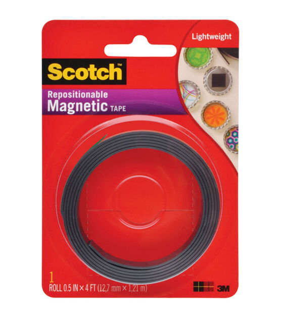 Scotch (TM) Magnetic Tape .5"X4'