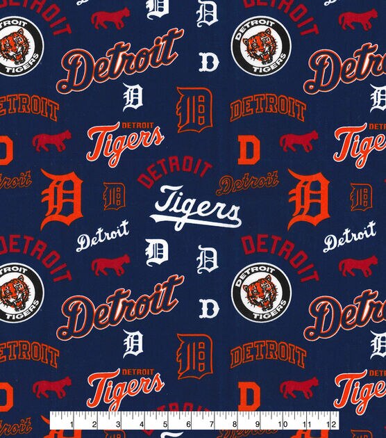 Fabric Traditions Cooperstown Detroit Tigers Cotton Fabric, , hi-res, image 2