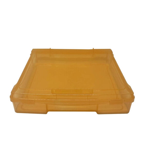 12" x 12" Plastic Scrapbook Storage Case by Top Notch, , hi-res, image 1