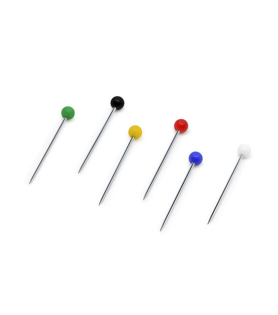 Dritz 1-1/16" Color Ball Pins, Assorted, 100 pc, , hi-res, image 4