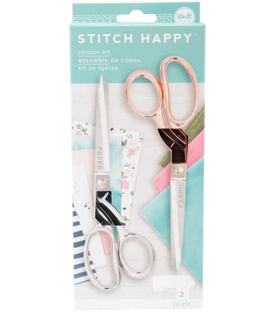 We R Stitch Happy Scissors 2 Pkg