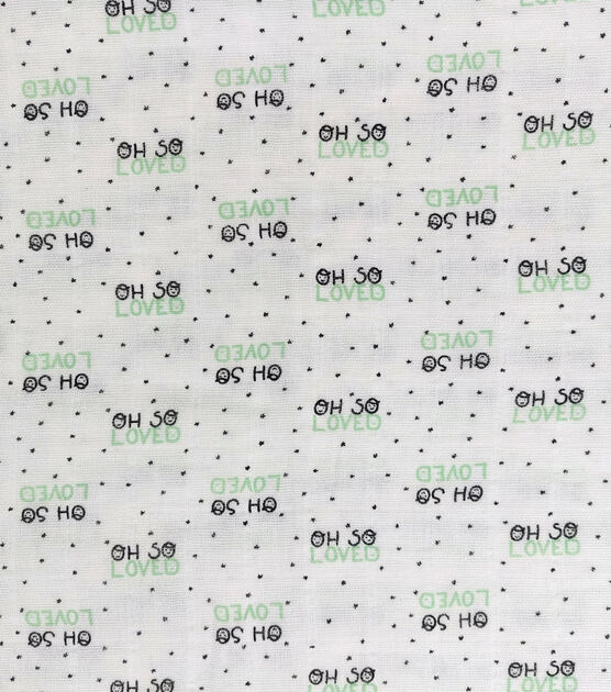 Oh So Loved Swaddle Nursery Fabric
