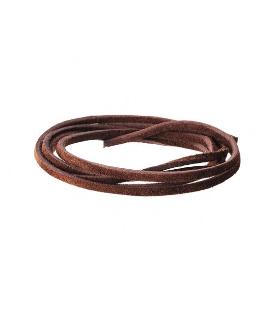 Realeather Cords & More-Suede Leather Cord, Black , , hi-res, image 6