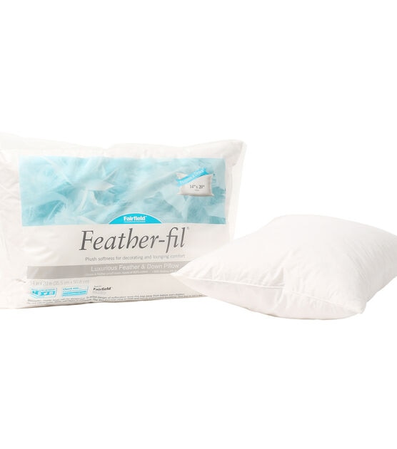 Fairfield Feather fil 14''x20'' Pillow, , hi-res, image 3