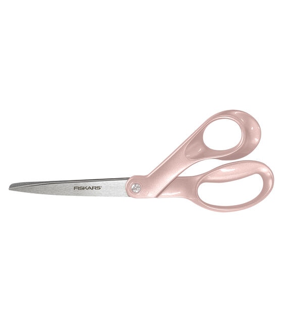 Fiskars 8 Metallic Pink Scissors