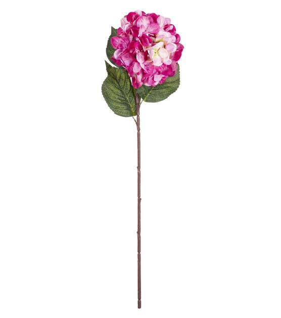 32" Purple Ombre Hydrangea Stem by Bloom Room