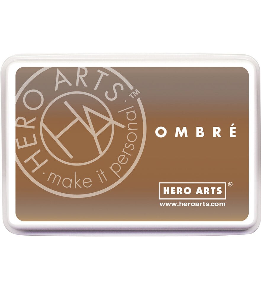 Hero Arts Ombre Ink Pad, Sand To Chocolate Brown, swatch