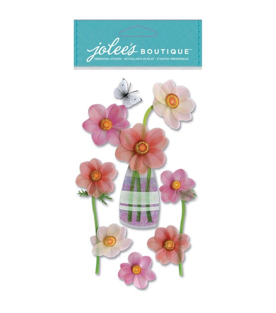 Jolee's Boutique Stickers Florals Vellum