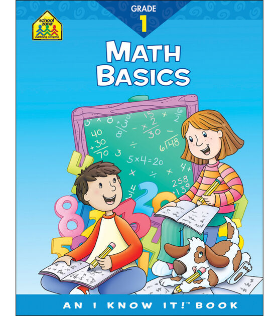 School Zone Curriculum Workbooks Math Basics Grade 1