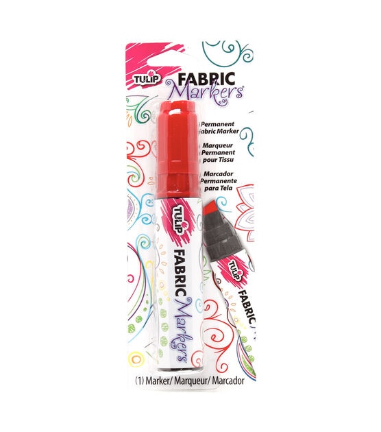 Tulip 15 pk Opaque Fabric Markers Assorted