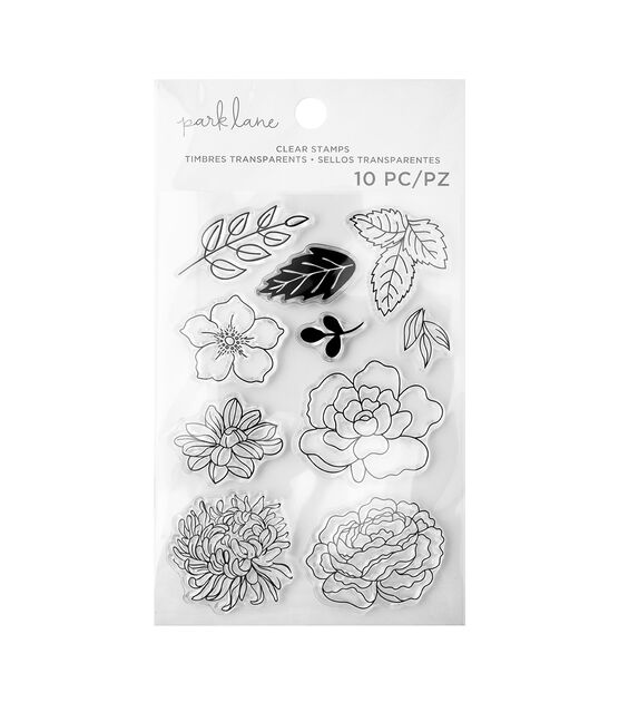 PK Clear Stamp Floral