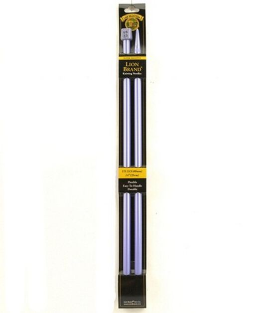 Lion Brand Knitting Needles 14" Size 13 9.00mm