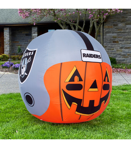 Sporticulture 4' NFL Las Vegas Raiders Inflatable Jackolantern