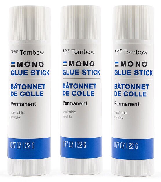 Tombow MONO Small Glue Sticks 3pk