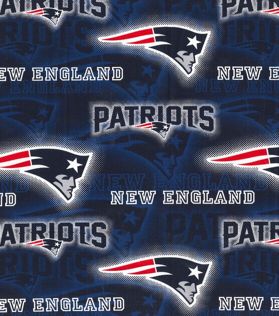 Fabric Traditions New England Patriots NFL Dot Cotton Fabric, , hi-res, image 2
