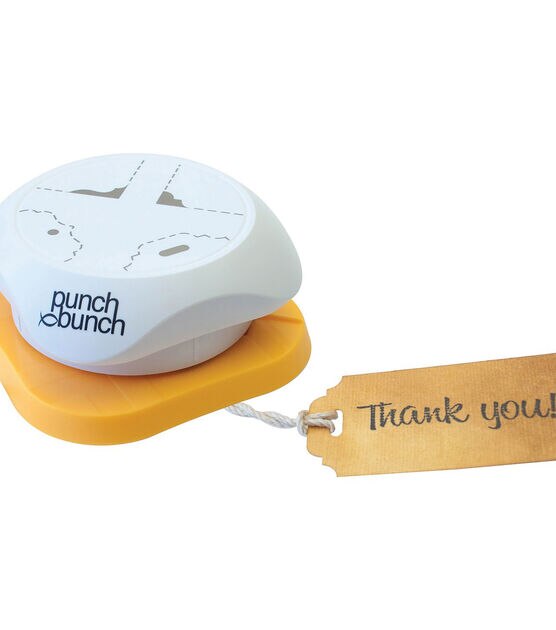 Punch Bunch AnySize Elegant Tag Maker 4 In 1 Corner And Hole Punch, JOANN