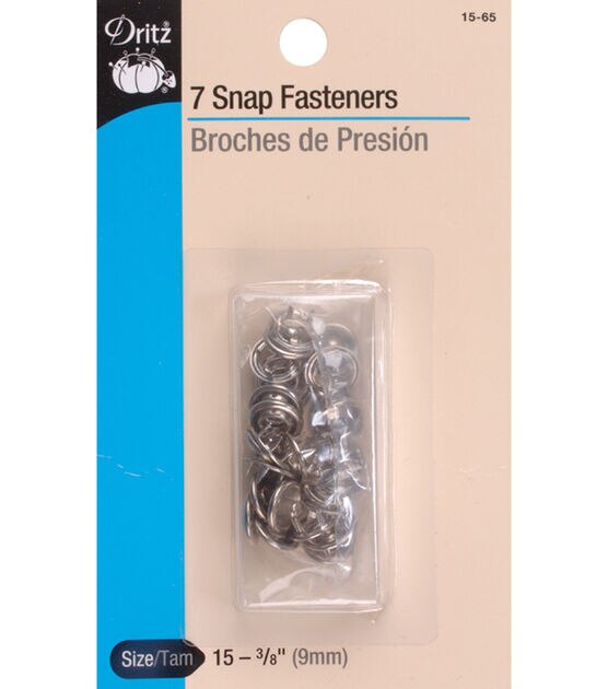 snap fasteners vintage gold 7/16” (11 mm) 4 sets Dritz