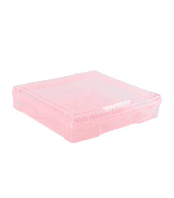 12" Pink Scrapbook Storage Case by Top Notch, , hi-res, image 2