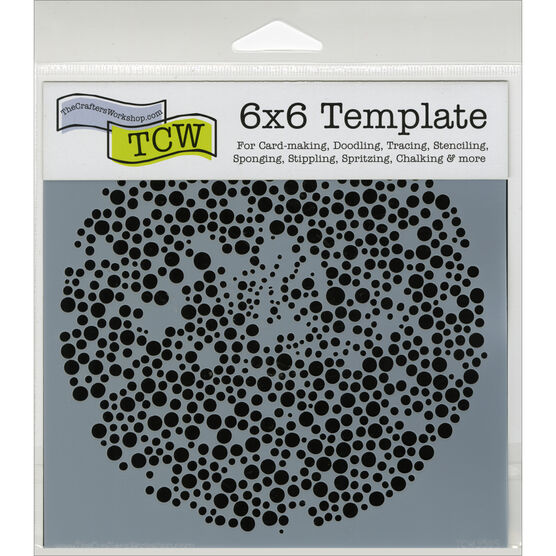 Crafter's Workshop Templates Microbial 6" x 6"