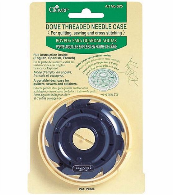 Clover Dome Thread Needle Case