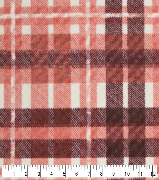 Celestial Plaid Luxe Fleece Fabric, , hi-res, image 3