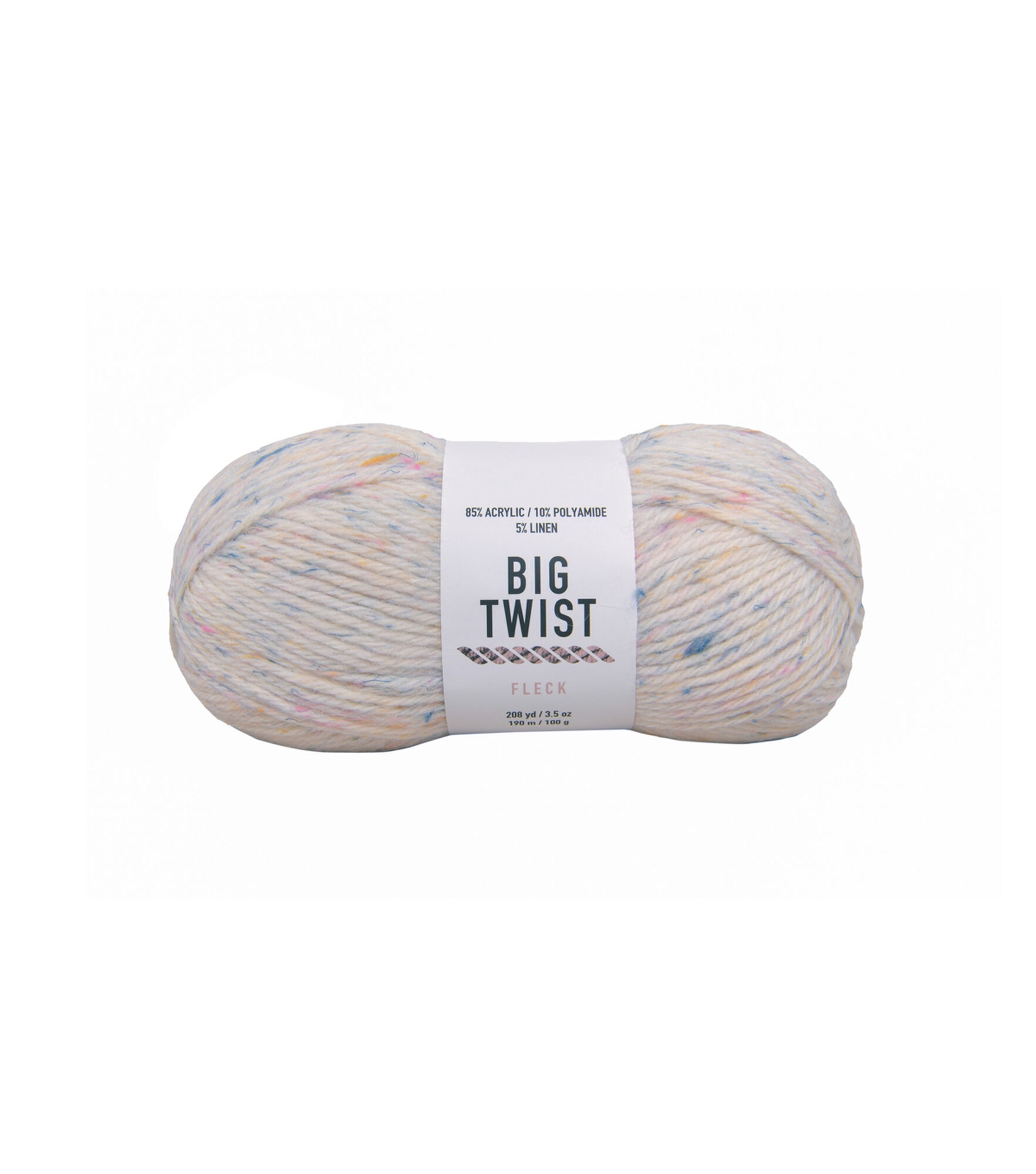 Big Twist Fleck 208yds Worsted Acrylic Blend Yarn by Big Twist