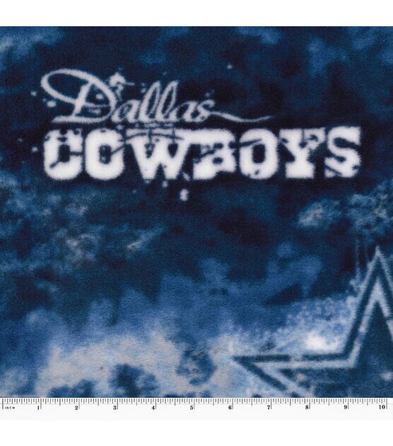 Fabric Traditions Dallas Cowboys Fleece Fabric Logo