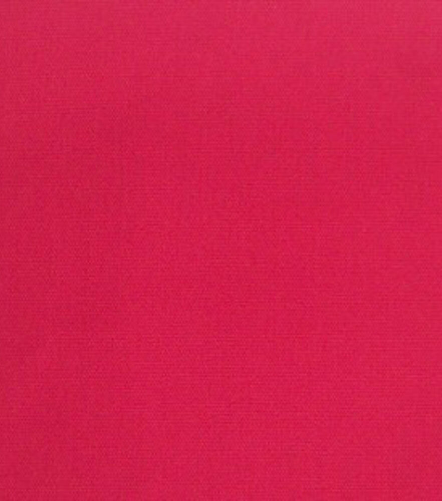Cotton Canvas Fabric, Red, swatch, image 5