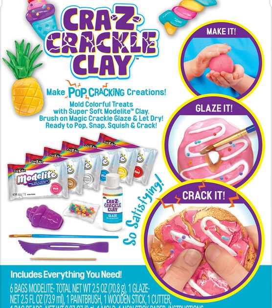 Cra-Z-Art 2.5oz Crackle Clay Sweet Treats, , hi-res, image 2