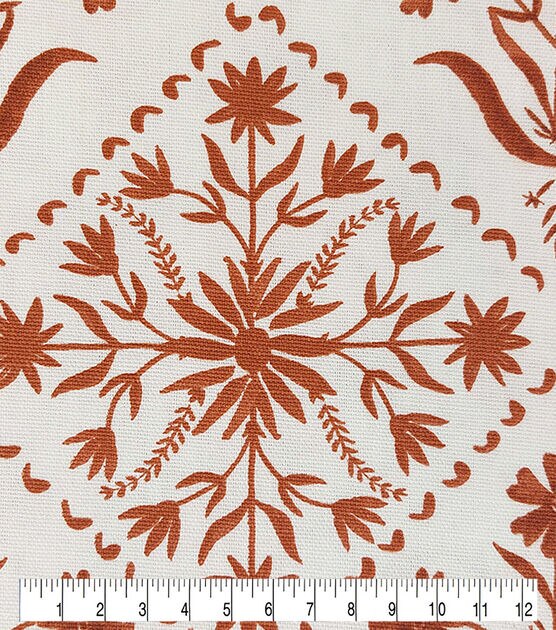 Diamond Marigold Cotton Canvas Fabric, , hi-res, image 3