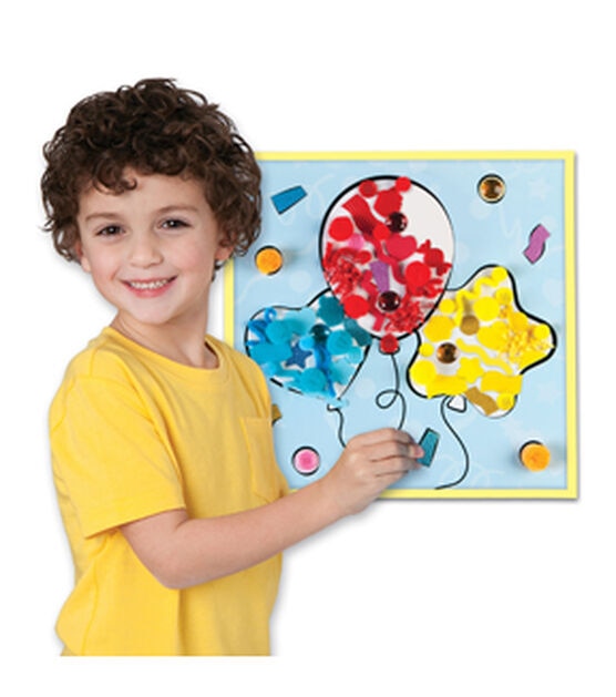 Faber-Castell 13" Sensory Craft Balloons Sticky Wall Art, , hi-res, image 3