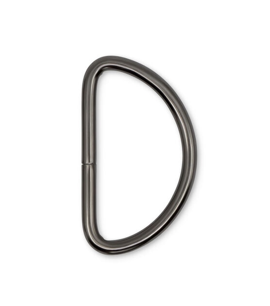 Dritz 1-1/2" D-Rings, Black, 4 pc, , hi-res, image 4