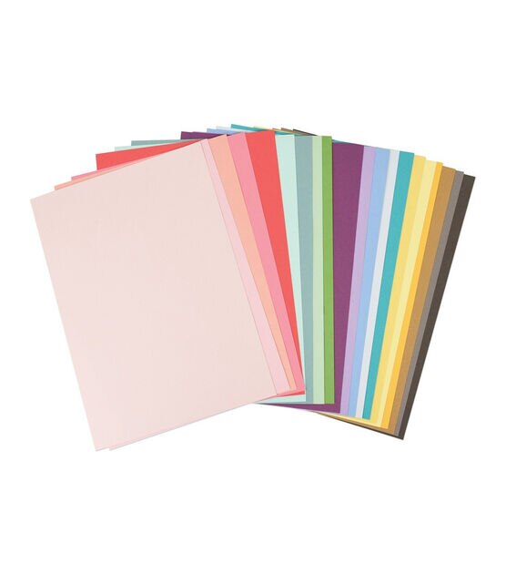 Sizzix Textured Cardstock Sheets A4 80 Pkg Assorted Colors, , hi-res, image 3
