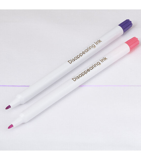 Dritz Disappearing Ink Marking Pens, 2 pc, , hi-res, image 3