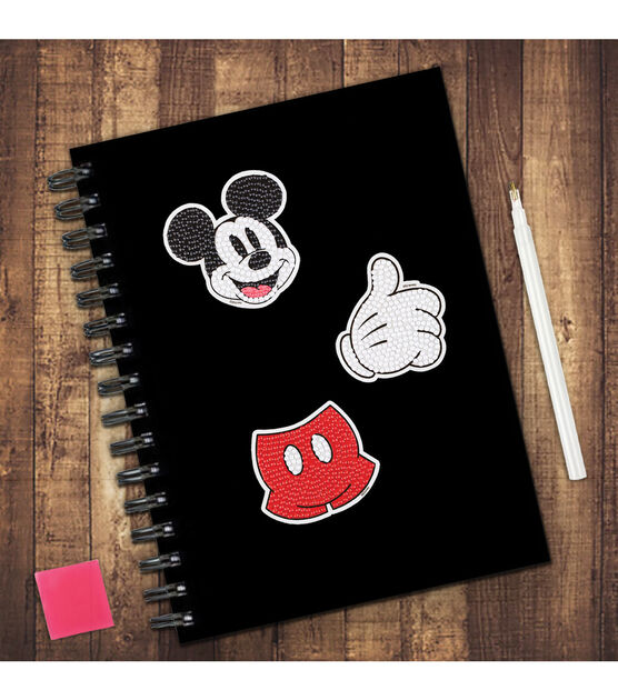 Camelot Dotz 3" Disney Mickey Icons Diamond Painting Sticker Kit 6ct, , hi-res, image 4