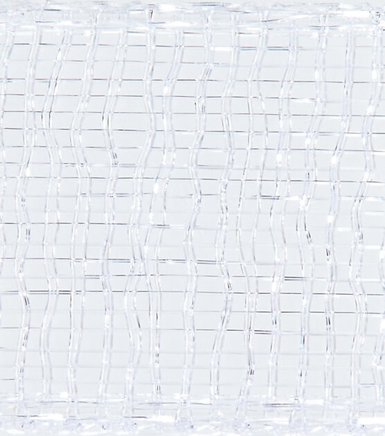 Ribbon Trends Organdy Ribbon 1/4'' White Solid, , hi-res, image 3