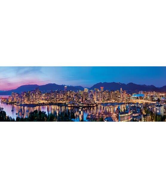 MasterPieces 13" x 39" Vancouver Panoramic Jigsaw Puzzle 1000pc, , hi-res, image 2