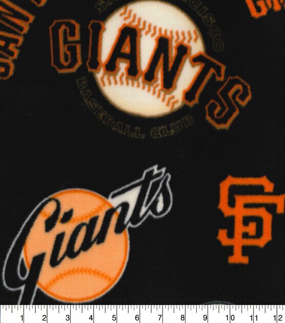 Fabric Traditions San Francisco Giants Fleece Fabric Cooperstown