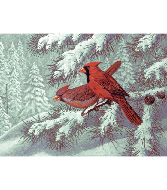 Royal Brush Adult Paint by Numbers Cardinals Kit