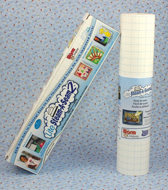 The Warm Company Lite Steam - A - Seam 2 Double Stick Fusible Web - 24 x 25 yd Bolt - Interfacing & Stabilizers - Sewing Supplies