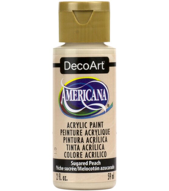 DecoArt Americana 2 fl. oz Acrylic Paint Sugared Peach
