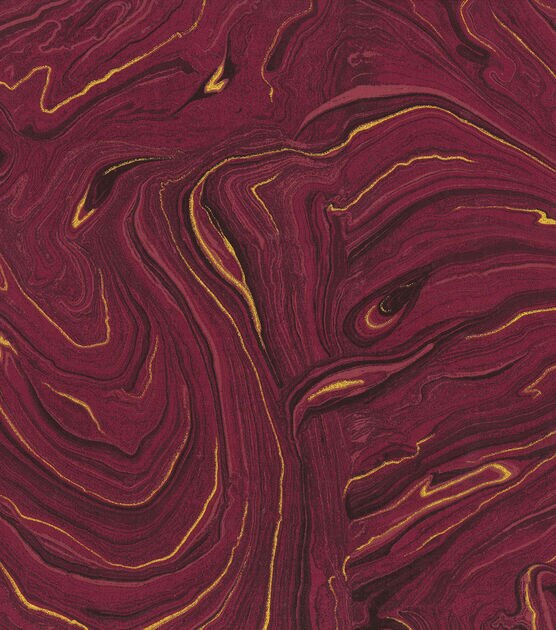 Fabric Traditions Burgundy Oil Slick Cotton Fabric by Keepsake Calico, , hi-res, image 2