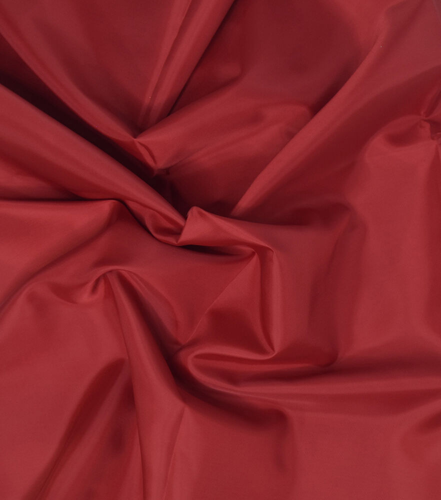 Casa Collection Solid Lining Fabric, Tango Red, swatch, image 2