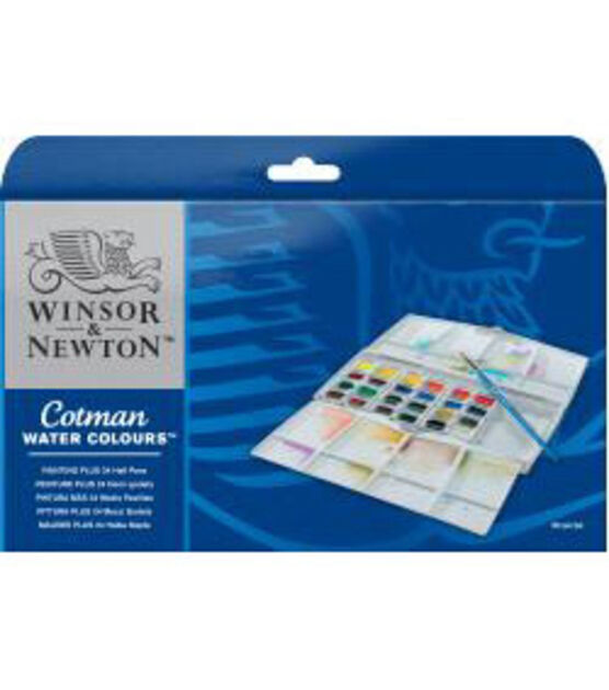 Winsor & Newton Cotman Watercolor Painting Plus Set