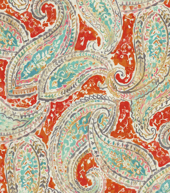 Kelly Ripa Multi Purpose Decor Fabric 54" Bright and Lively Nectar