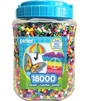 6 Pack: Perler™ Bead Fun Fused Bead Kit