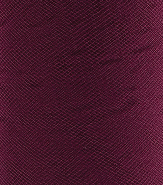Burgundy 6 Inch Tulle Fabric Roll 25 Yards