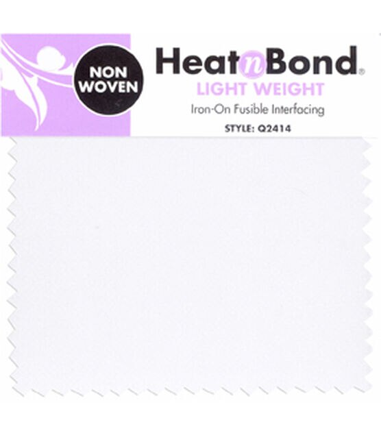 HeatnBond Non-Woven Lightweight Fusible Interfacing-White 20X25yd