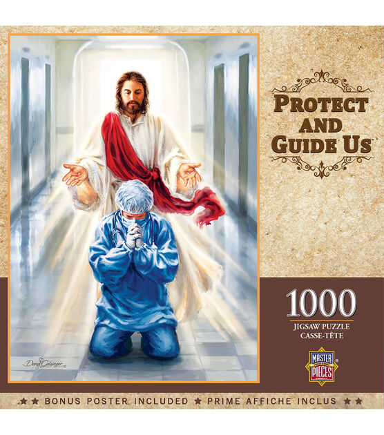 MasterPieces 19" x 27" Protect & Guide Us Jigsaw Puzzle 1000pc